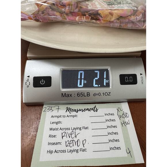 NWT Stone Fox Swim River Bottom Retro Pop XL Pink Floral Boho Hippie Modern XL - Picture 6 of 7